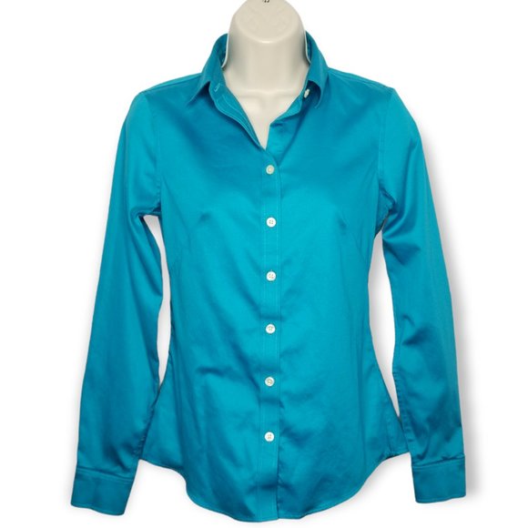 Banana Republic Tops - Banana Republic Satin Shirt Blouse Size 0